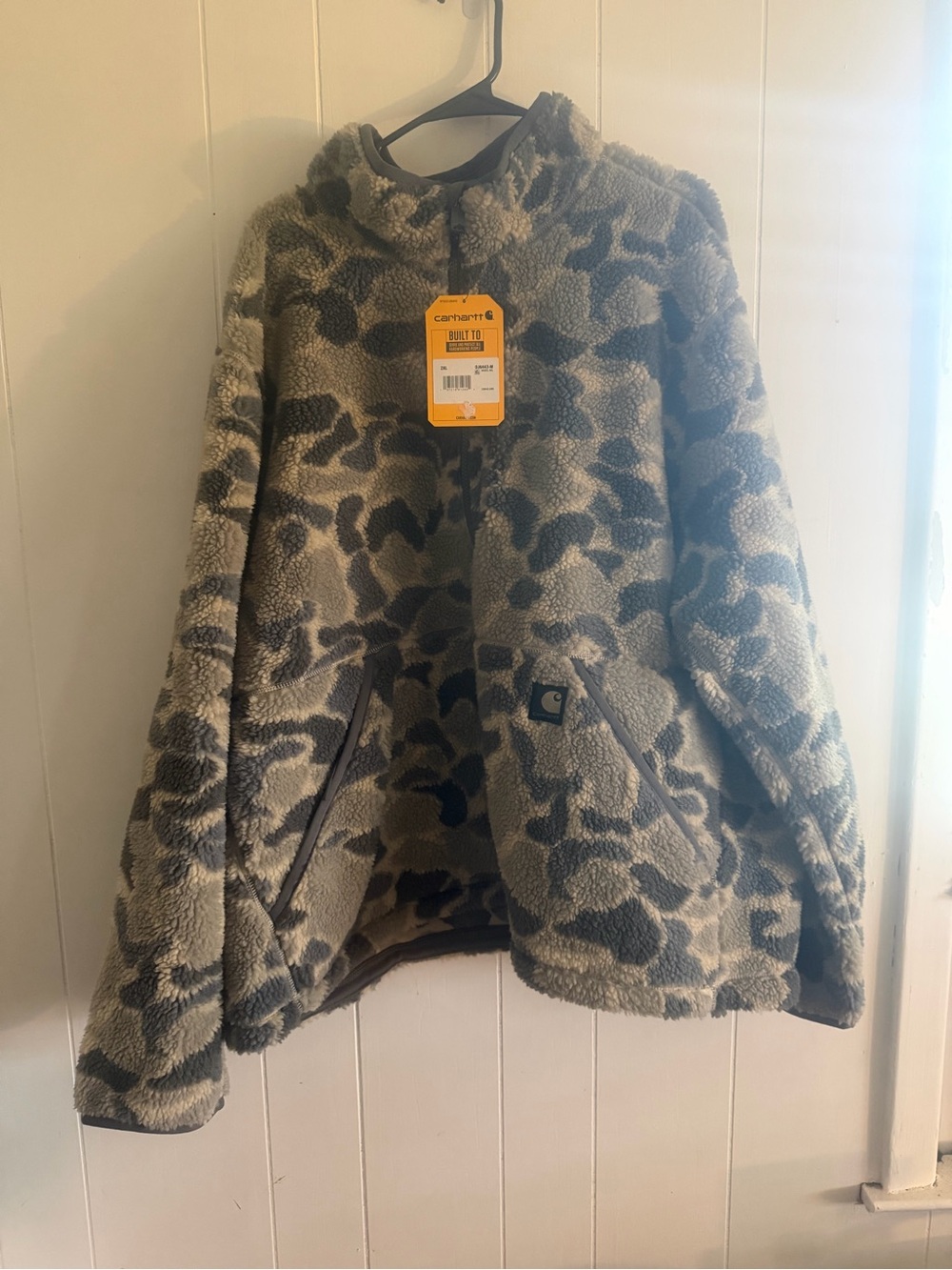 Carhartt Camo Sherpa Fleece Jacket